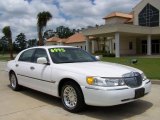 1999 Lincoln Town Car Performance White