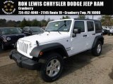 2016 Bright White Jeep Wrangler Unlimited Sport 4x4 #109147013