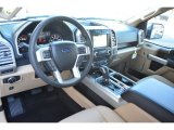 2016 Ford F150 Lariat SuperCrew 4x4 Medium Light Camel Interior