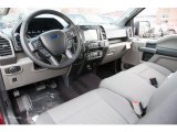 2016 Ford F150 XLT SuperCab 4x4 Medium Earth Gray Interior