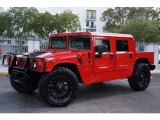 2004 Hummer H1 Firehouse Red