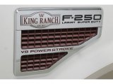 2010 Ford F250 Super Duty King Ranch Crew Cab 4x4 Marks and Logos