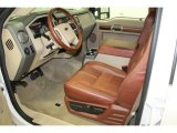 2010 Ford F250 Super Duty King Ranch Crew Cab 4x4 Camel Interior