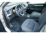 2016 Toyota Highlander LE V6 AWD Black Interior