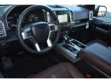 2016 Ford F150 Platinum SuperCrew 4x4 Platinum Brunello Interior