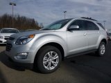 2016 Silver Ice Metallic Chevrolet Equinox LT AWD #109273825