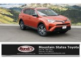 2016 Hot Lava Toyota RAV4 LE AWD #109306085