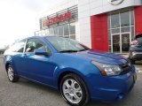 2010 Blue Flame Metallic Ford Focus SE Coupe #109306529
