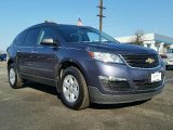 2014 Atlantis Blue Metallic Chevrolet Traverse LS #109306124