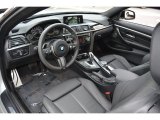 2015 BMW 4 Series 435i xDrive Coupe Black Interior