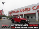 2011 Flame Red Jeep Wrangler Unlimited Sahara 4x4 #109371187