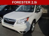 2016 Crystal White Pearl Subaru Forester 2.5i #109371134