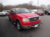 2006 Bright Red Ford F150 Lariat SuperCab 4x4 #109386847