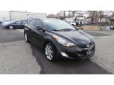 2012 Black Noir Pearl Hyundai Elantra Limited #109391156