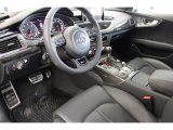 2014 Audi RS 7 4.0 TFSI quattro Black Perforated Valcona Leather Interior