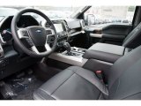 2016 Ford F150 Lariat SuperCrew 4x4 Black Interior