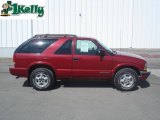 1999 Dark Cherry Red Metallic Chevrolet Blazer 4x4 #10931212