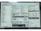 2016 BMW 7 Series 740i Sedan Window Sticker