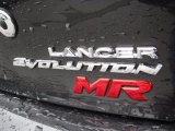2014 Mitsubishi Lancer Evolution MR Marks and Logos