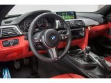 2016 BMW 4 Series 435i Coupe Coral Red Interior