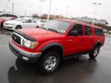 2001 Toyota Tacoma V6 TRD Double Cab 4x4 Front 3/4 View