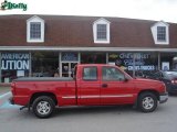 2003 Victory Red Chevrolet Silverado 1500 Extended Cab #10931207