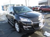 2016 Mosaic Black Metallic Chevrolet Traverse LT AWD #109481448