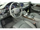 2016 Audi A8 L 4.0T quattro Black Interior