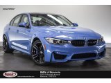 2016 Yas Marina Blue Metallic BMW M3 Sedan #109541653