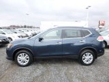 Arctic Blue Metallic Nissan Rogue in 2016