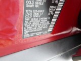2016 Rogue Color Code for Cayenne Red - Color Code: NAH
