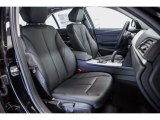 2016 BMW 3 Series 320i Sedan Black Interior