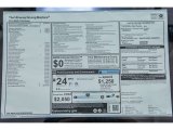 2016 BMW 7 Series 740i Sedan Window Sticker