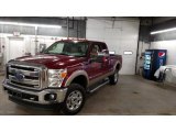 2014 Ruby Red Metallic Ford F250 Super Duty Lariat SuperCab 4x4 #109559465