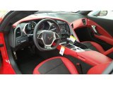 2016 Chevrolet Corvette Stingray Coupe Adrenaline Red Interior