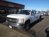 2009 Summit White Chevrolet Silverado 2500HD LT Extended Cab 4x4 #109559443