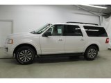 White Platinum Metallic Tricoat Ford Expedition in 2016
