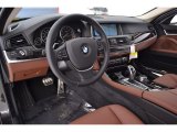 2016 BMW 5 Series 528i Sedan Cinnamon Brown Interior