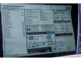 2016 BMW X1 xDrive28i Window Sticker