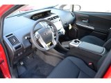 2016 Toyota Prius v Two Black Interior