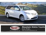2015 Blizzard White Pearl Toyota Sienna Limited AWD #109582357