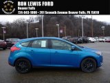 2016 Blue Candy Ford Focus SE Hatch #109582605