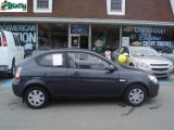 2007 Charcoal Gray Hyundai Accent GS Coupe #10931290