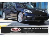 2015 Black Porsche Panamera Turbo #109636969