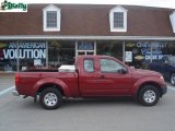 2008 Red Brawn Nissan Frontier XE King Cab #10931208