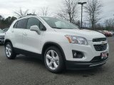 White Pearl Tricoat Chevrolet Trax in 2016
