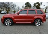 Red Rock Crystal Pearl Jeep Grand Cherokee in 2006