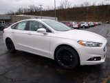 2016 White Platinum Tri-Coat Metallic Ford Fusion SE #109689228