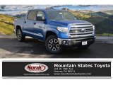 2016 Blazing Blue Pearl Toyota Tundra SR5 CrewMax 4x4 #109689017