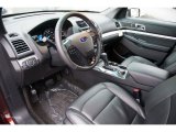 2016 Ford Explorer XLT 4WD Ebony Black Interior